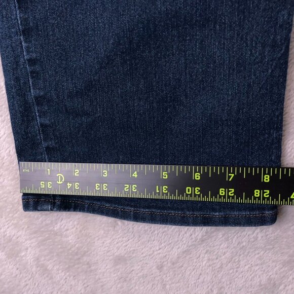 Riders By Lee Women's Capri Jeans 40x20 Measured Midrise Casual Relaxed - Picture 7 of 16
